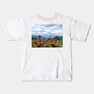 Grand Mesa Flowers Kids T-Shirt